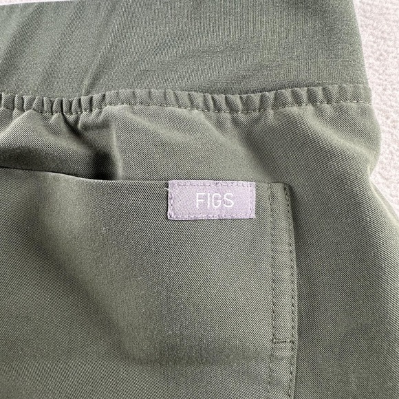 FIGS Zamora Jogger Pants Womens Medium Moss Green Scrub Technical Collection - Picture 4 of 13